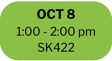 Oct 8
1:00 - 2:00 pm
SK422